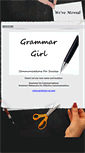 Mobile Screenshot of grammargirl.info